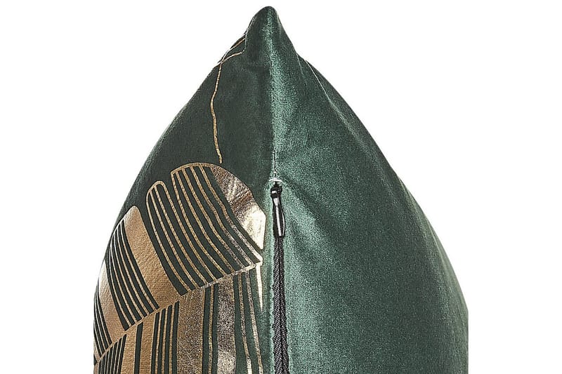 Pynteputer Sunflower sett med 2 Grønn/gull - Grønn/gull - Tekstiler - Pute & pledd - Hagepute