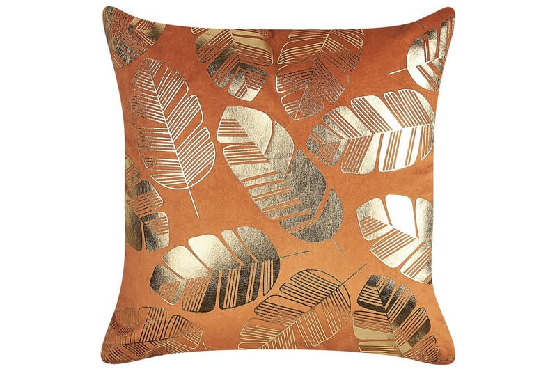 Pynteputer Sunflower sett med 2 Oransje/gull - Oransje/gull - Tekstiler - Pute & pledd - Hagepute