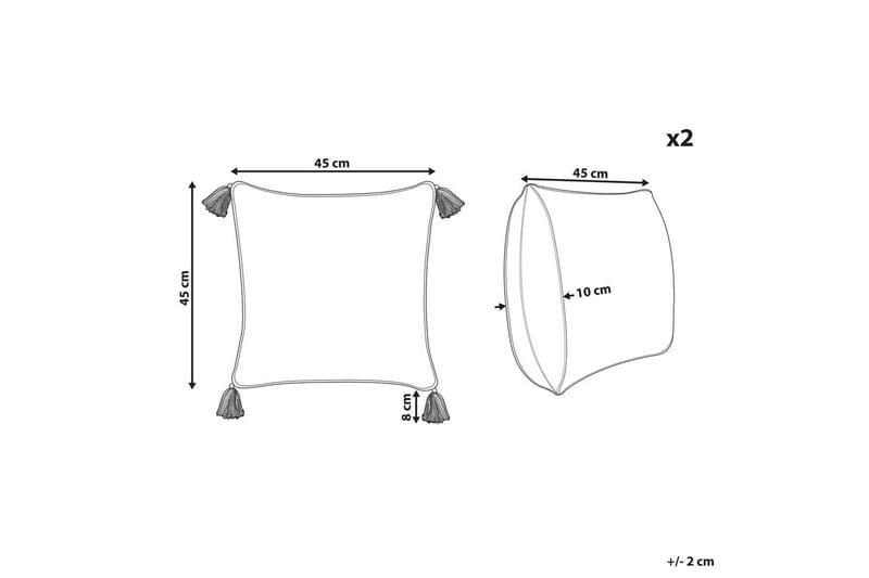 Pynteputer Syringa sett av 2 - Tekstiler - Pute & pledd - Pynteputer