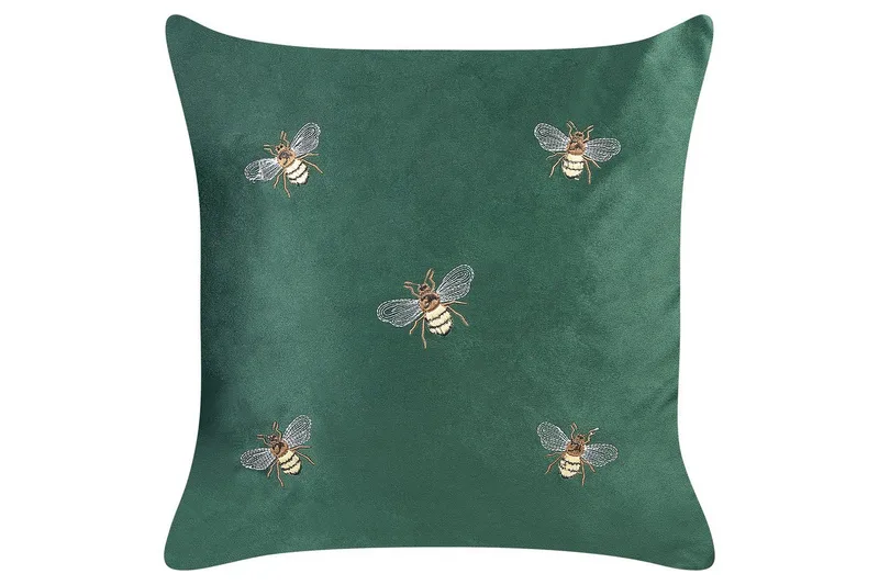 Pynteputer Talinum sett på 2 Grønn/gul/brun/hvit - Grønn/gul/brun/hvit - Tekstiler - Pute & pledd - Hagepute