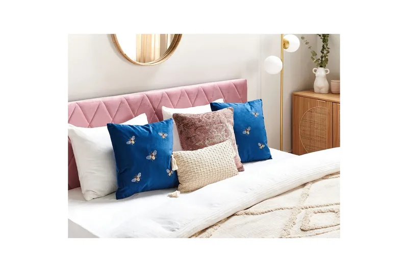 Pynteputer Talinum sett på 2 Blå/gul/brun/hvit - Blå/gul/brun/hvit - Tekstiler - Pute & pledd - Hagepute