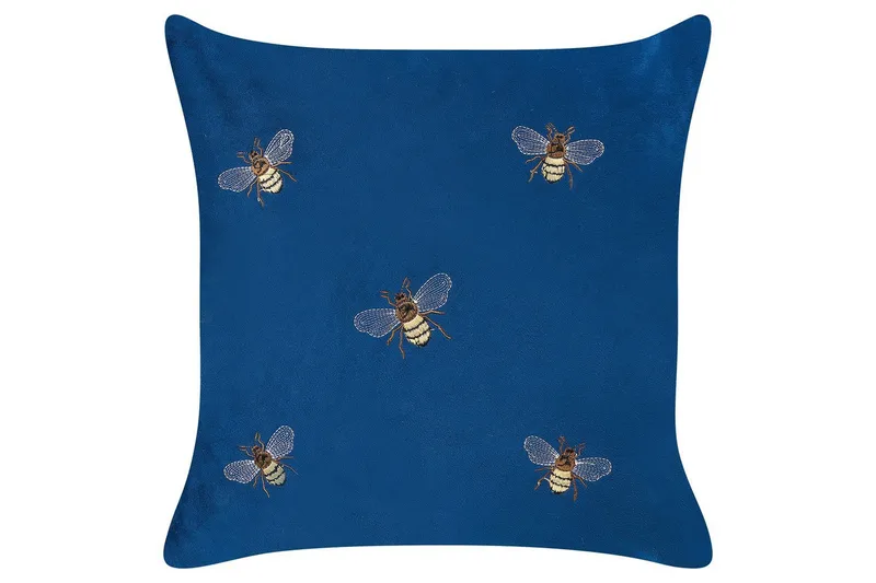 Pynteputer Talinum sett på 2 Blå/gul/brun/hvit - Blå/gul/brun/hvit - Tekstiler - Pute & pledd - Hagepute