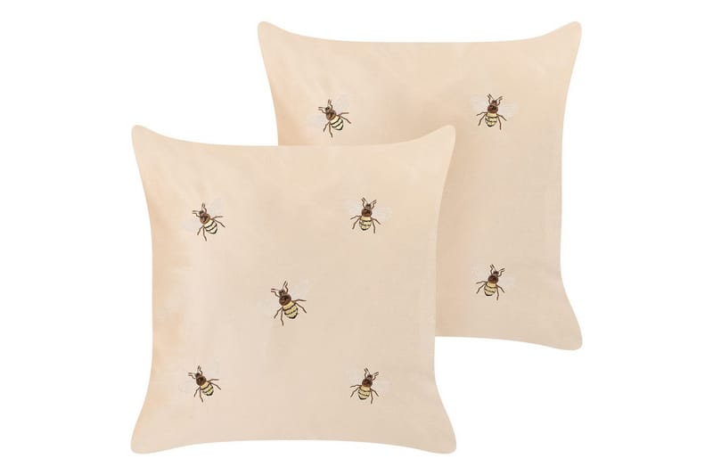 Pynteputer Talinum sett på 2 Beige/gul/brun/hvit, Beige/gul/brun/hvit