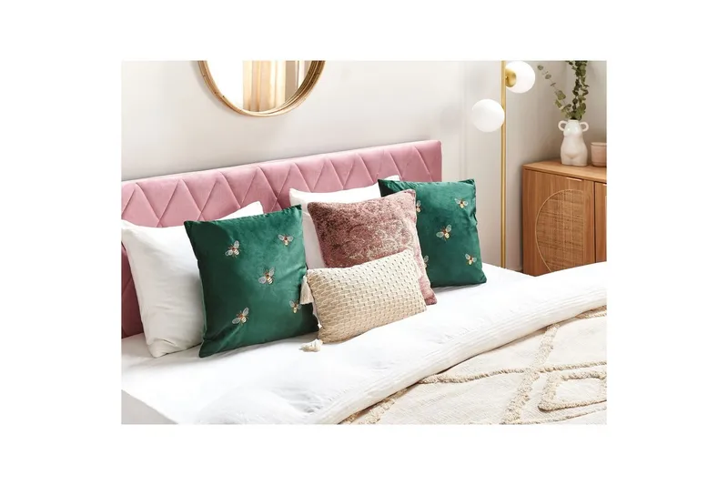 Pynteputer Talinum sett på 2 Grønn/gul/brun/hvit - Grønn/gul/brun/hvit - Tekstiler - Pute & pledd - Hagepute