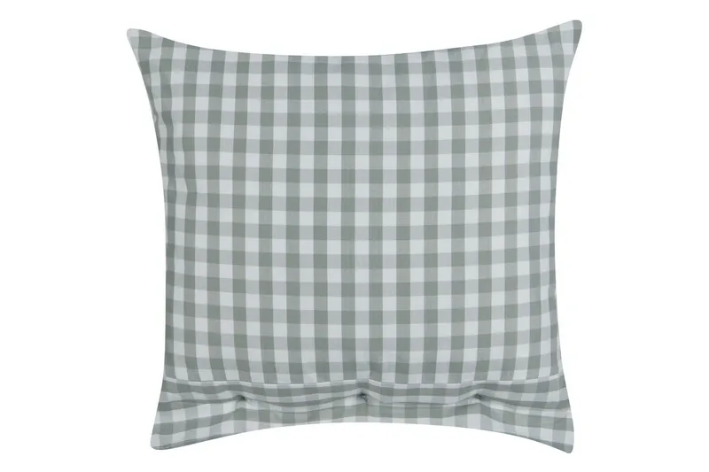 Pynteputer Talya Mintgrønt/hvitt/lyst tre, Firkantet - Mintgrønt/hvitt/lyst tre, Firkantet - Tekstiler - Pute & pledd - Hagepute