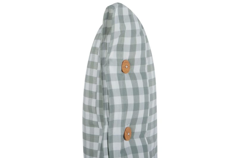 Pynteputer Talya sett på 2 Mintgrønt/hvitt/lyst tre, Firkantet - Mintgrønt/hvitt/lyst tre, Firkantet - Tekstiler - Pute & pledd - Pynteputer