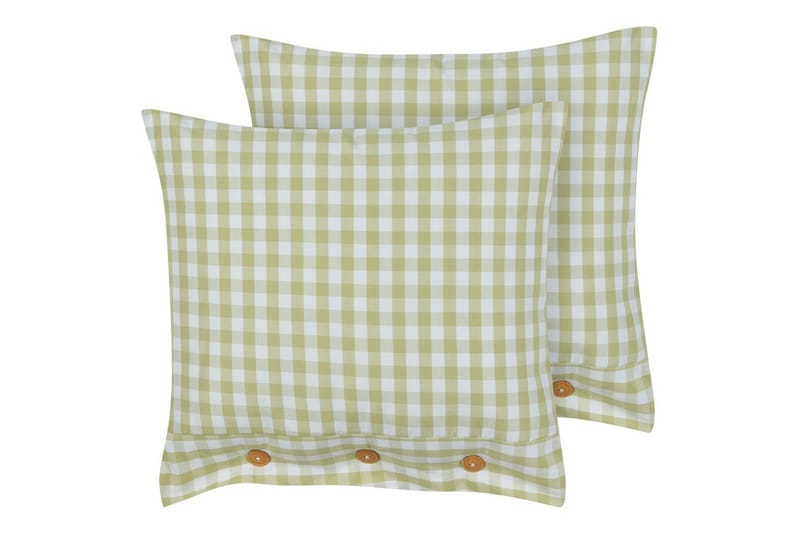 Pynteputer Talya sett på 2 Grønt/hvitt/lys tre, Firkantet, Grønt/hvitt/lys tre, Firkantet