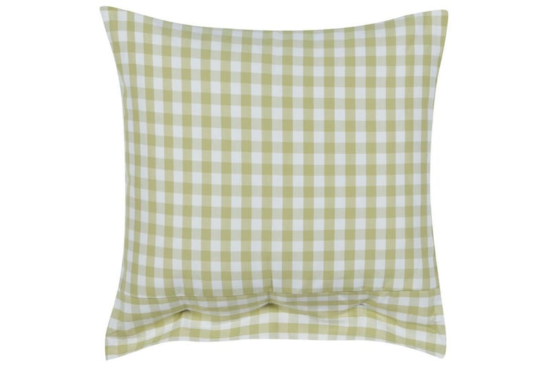 Pynteputer Talya sett på 2 Grønt/hvitt/lys tre, Firkantet - Grønt/hvitt/lys tre, Firkantet - Tekstiler - Pute & pledd - Pynteputer