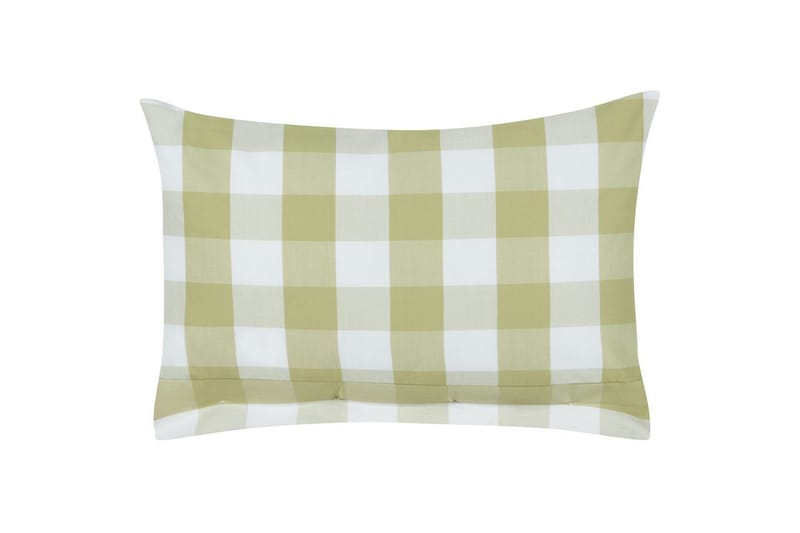 Pynteputer Tamnine sett på 2 Grønn/hvit, Rektangulær - Grønn/hvit, Rektangulær - Tekstiler - Pute & pledd - Pynteputer