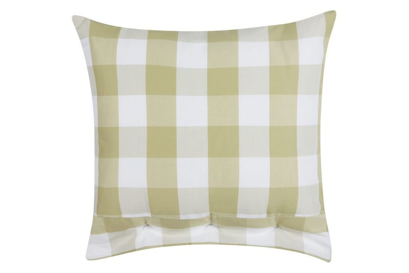 Pynteputer Tamnine sett på 2 Grønn/hvit, Firkantet - Grønn/hvit, Firkantet - Tekstiler - Pute & pledd - Pynteputer