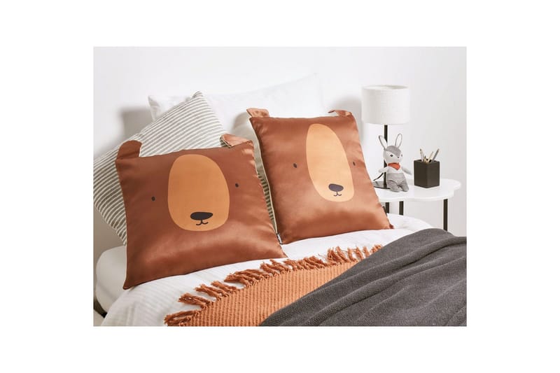 Pynteputer Teddybear sett på 2 - Tekstiler - Pute & pledd - Hagepute