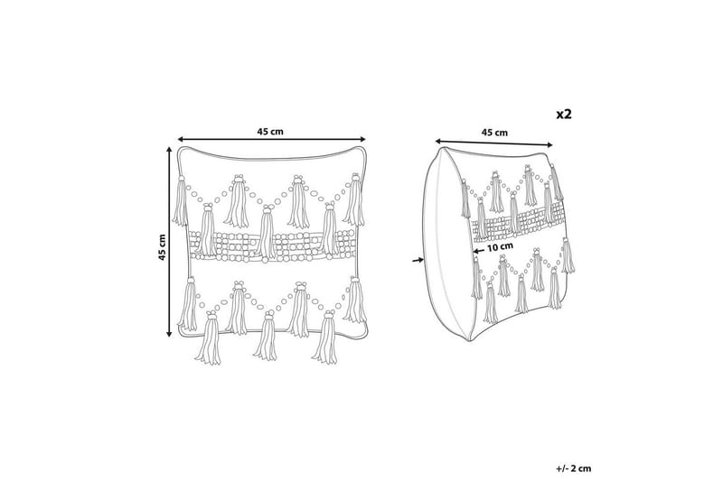 Pynteputer Thondi sett på 2 - Tekstiler - Pute & pledd - Pynteputer