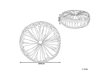 Pynteputer Udala Rosa - Rosa - Tekstiler - Pute & pledd - Hagepute