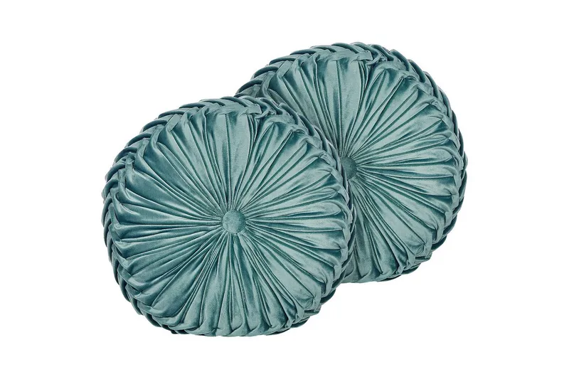 Pynteputer Udala sett på 2 Blå - Blå - Tekstiler - Pute & pledd - Hagepute