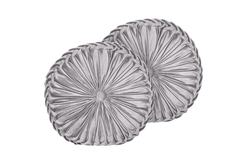 Pynteputer Udala sett på 2 Grå - Grå - Tekstiler - Pute & pledd - Hagepute