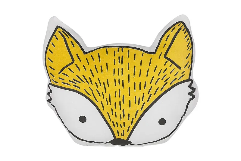 Pynteputer Vadodara Gul/Hvit/Svart - Gul/Hvit/Svart - Tekstiler - Pute & pledd - Hagepute