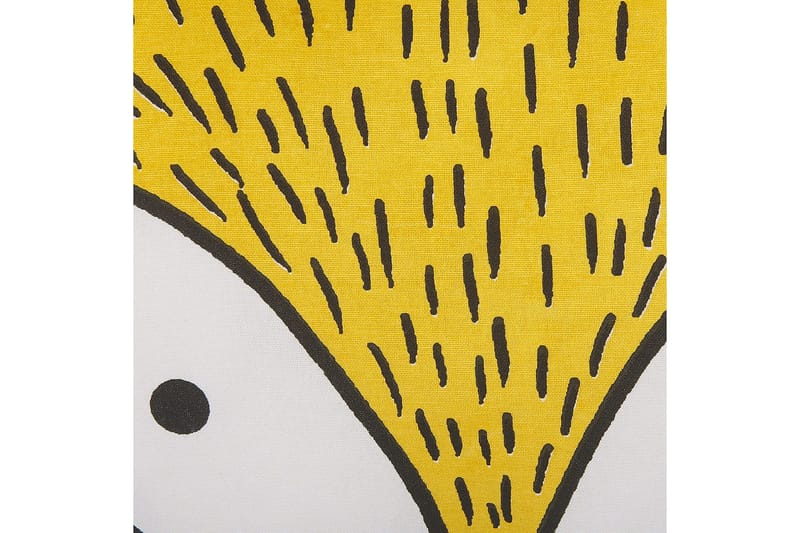 Pynteputer Vadodara Gul/Hvit/Svart - Gul/Hvit/Svart - Tekstiler - Pute & pledd - Hagepute