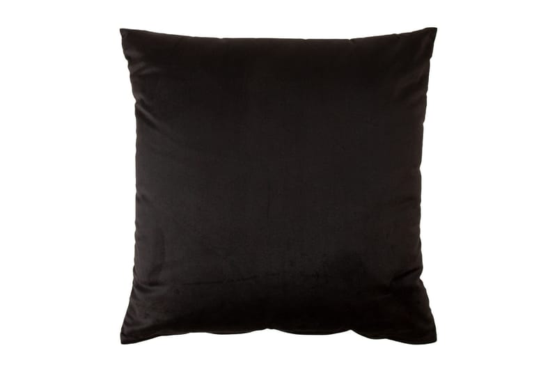 Velvet Pyntepute 50x50 cm Svart, undefined