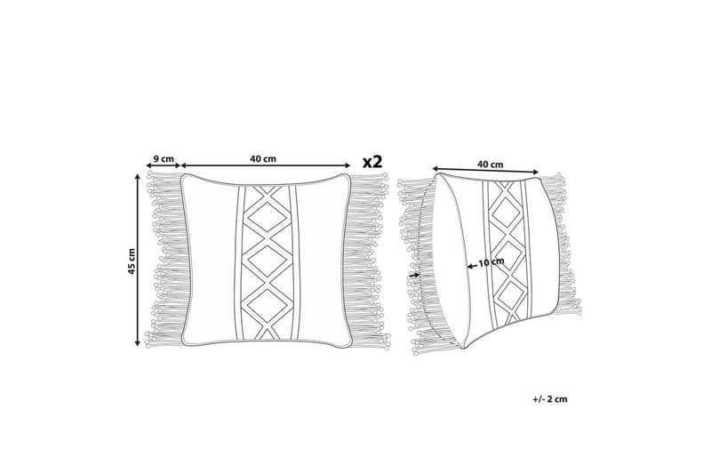 Pynteputer Yortan sett med 2 - Tekstiler - Pute & pledd - Pynteputer