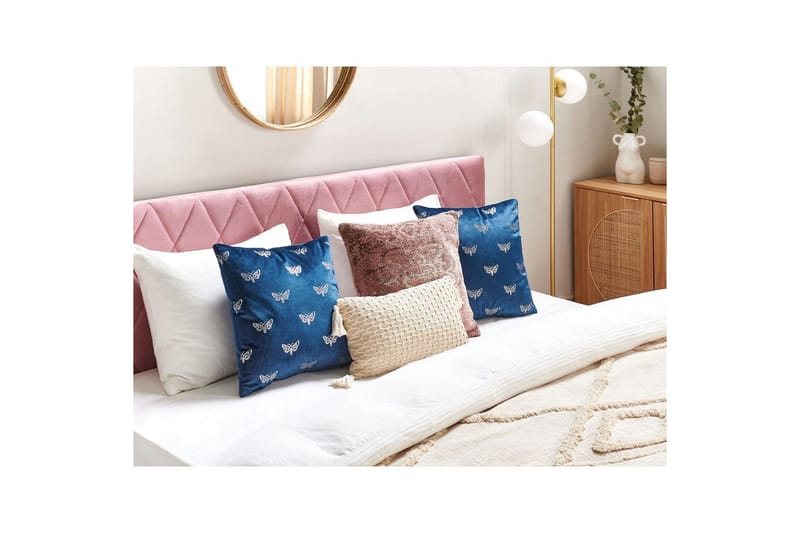 Pynteputer Yuzuri sett med 2 Blå/Sølv - Blå/Sølv - Tekstiler - Pute & pledd - Pynteputer