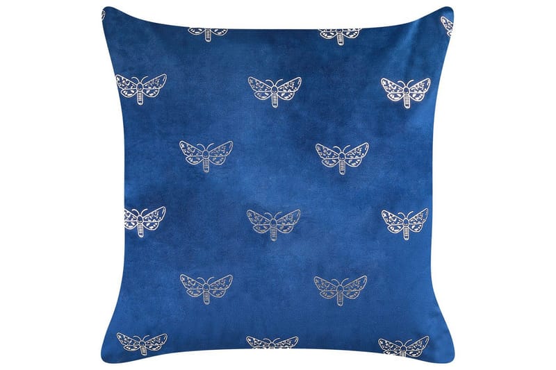 Pynteputer Yuzuri sett med 2 Blå/Sølv - Blå/Sølv - Tekstiler - Pute & pledd - Pynteputer