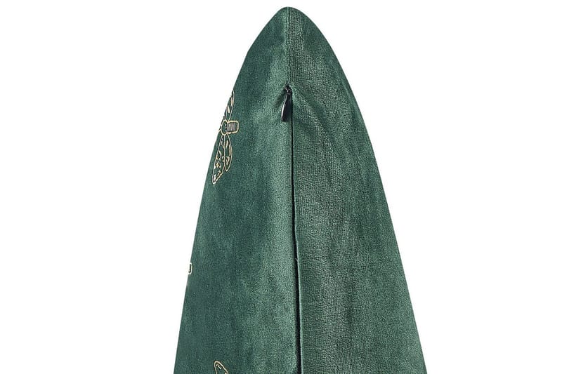 Pynteputer Yuzuri sett med 2 Grønn/gull - Grønn/gull - Tekstiler - Pute & pledd - Pynteputer