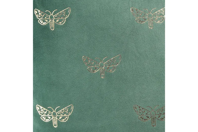 Pynteputer Yuzuri sett med 2 Grønn/gull - Grønn/gull - Tekstiler - Pute & pledd - Pynteputer