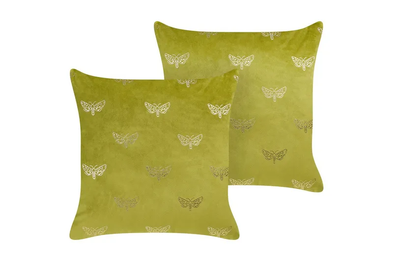 Pynteputer Yuzuri sett med 2 Lysegrønn/gull, Lysegrønn/gull