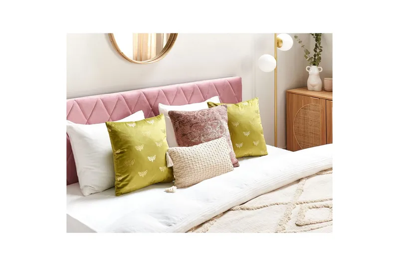 Pynteputer Yuzuri sett med 2 Lysegrønn/gull - Lysegrønn/gull - Tekstiler - Pute & pledd - Pynteputer