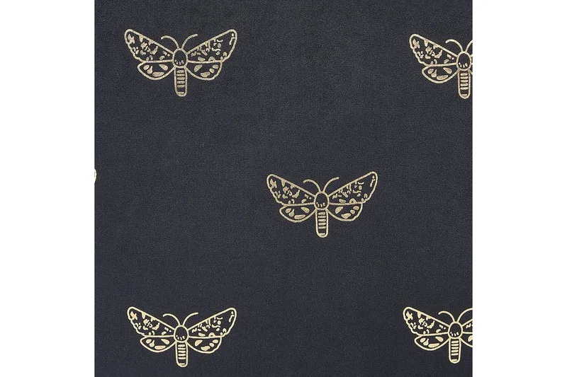 Pynteputer Yuzuri sett med 2 Svart/gull - Svart/gull - Tekstiler - Pute & pledd - Pynteputer