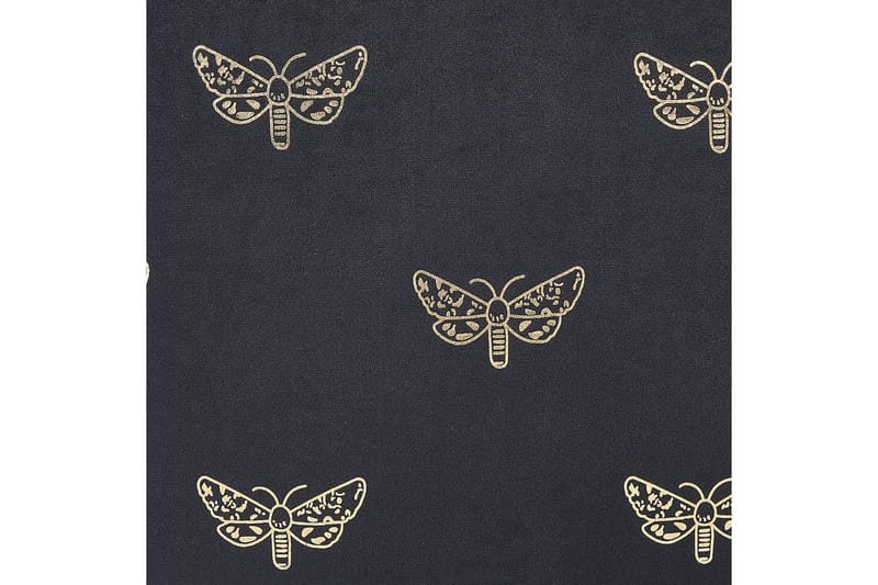 Pynteputer Yuzuri sett med 2 Svart/gull - Svart/gull - Tekstiler - Pute & pledd - Pynteputer