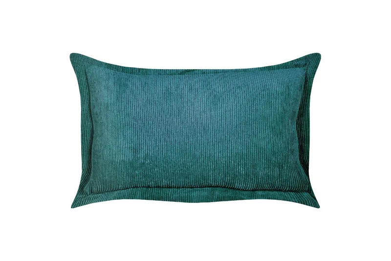 Pynteputer Zinnia sett med 2 Blå, Rektangulær - Blå, Rektangulær - Tekstiler - Pute & pledd - Pynteputer