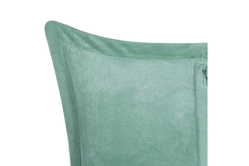 Pynteputer Zinnia sett med 2 Grønn, Firkantet - Grønn, Firkantet - Tekstiler - Pute & pledd - Pynteputer