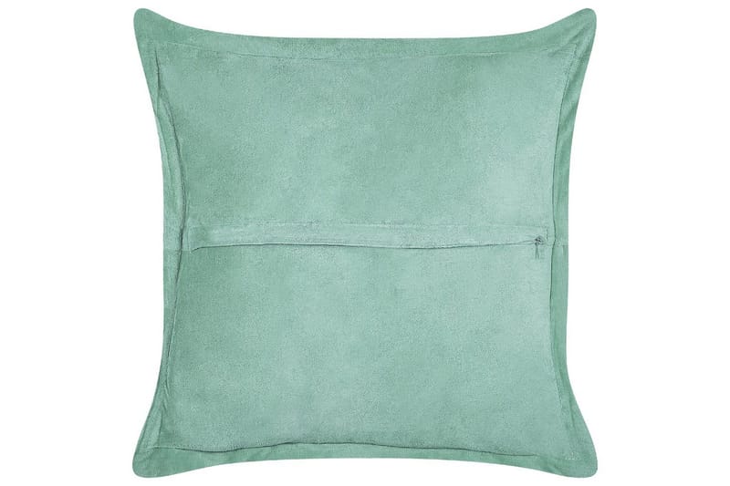 Pynteputer Zinnia sett med 2 Grønn, Firkantet - Grønn, Firkantet - Tekstiler - Pute & pledd - Pynteputer