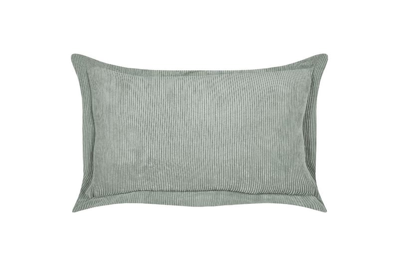 Pynteputer Zinnia sett med 2 Grønn, Rektangulær - Grønn, Rektangulær - Tekstiler - Pute & pledd - Pynteputer