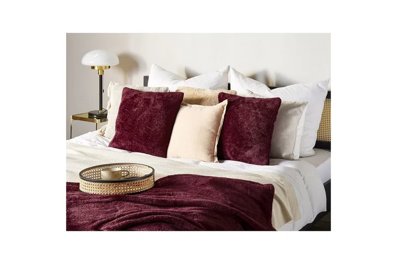 Pynteputer Pilea Rød - Rød - Tekstiler - Pute & pledd - Hagepute