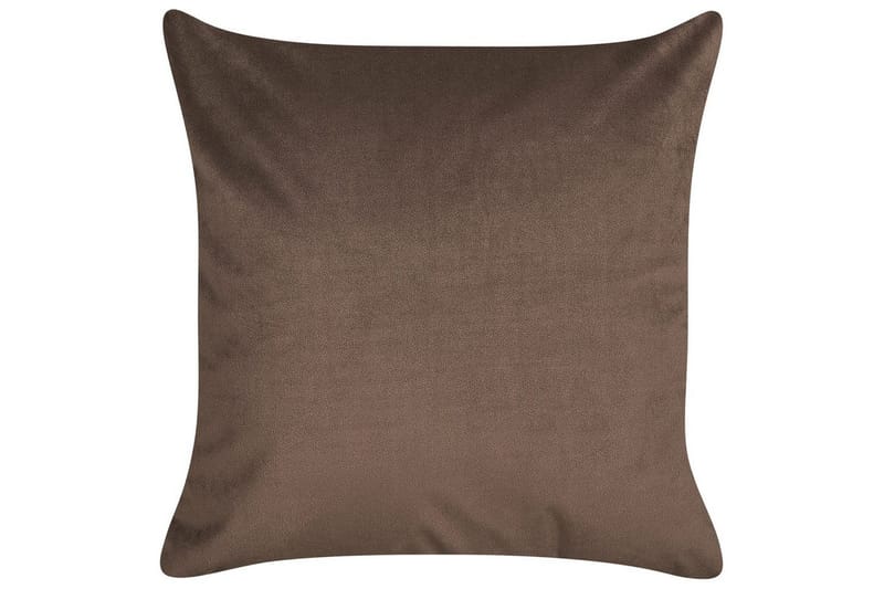 Pynteputer Philodendron sett à 2 Brun/Hvit - Brun/Hvit - Tekstiler - Pute & pledd - Pynteputer