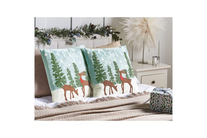 Pynteputer Peppermint sett med 2 - Tekstiler - Pute & pledd - Pynteputer