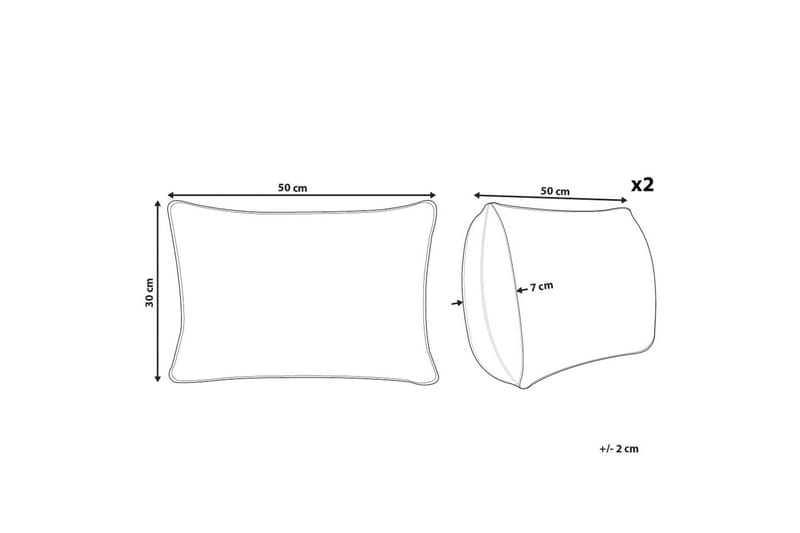 Pynteputer Pulmonaria sett med 2 - Tekstiler - Pute & pledd - Hagepute