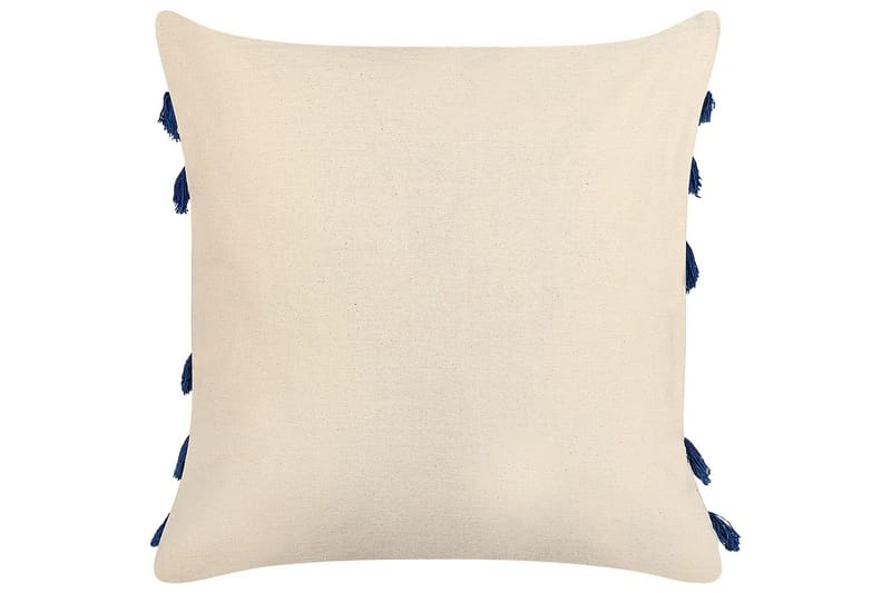 Pynteputer Pleione sett av 2 Beige/blå - Beige/blå - Tekstiler - Pute & pledd - Hagepute