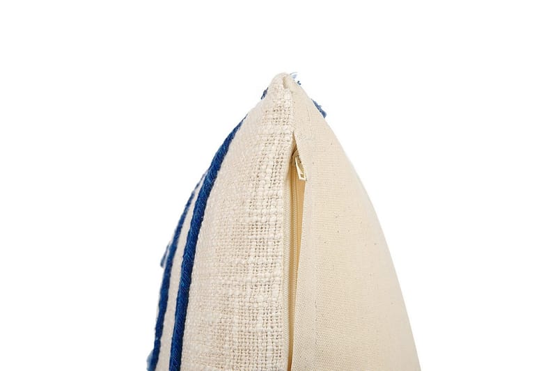 Pynteputer Pleione sett av 2 Beige/blå - Beige/blå - Tekstiler - Pute & pledd - Hagepute