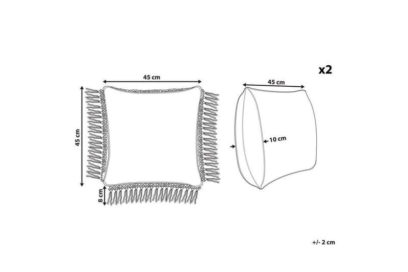 Pynteputer Pallida sett av 2 - Tekstiler - Pute & pledd - Hagepute