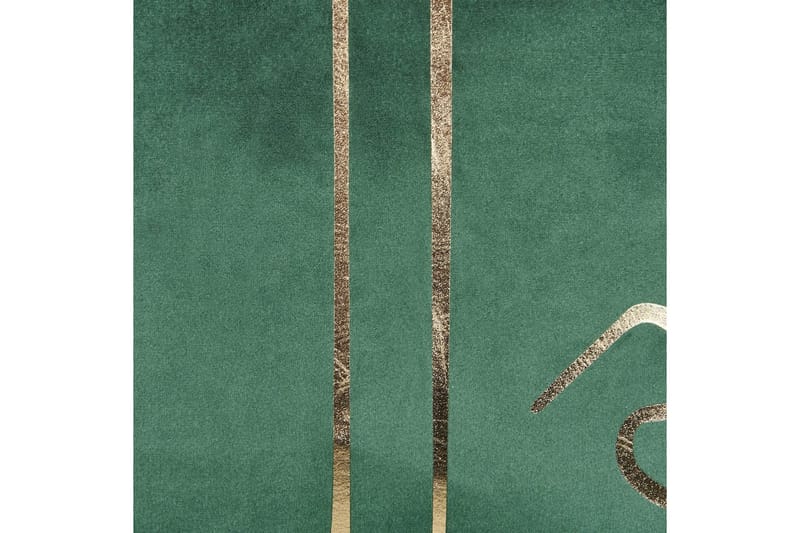 Pynteputer Philodendron sett à 2 Grønn/gull - Grønn/gull - Tekstiler - Pute & pledd - Pynteputer