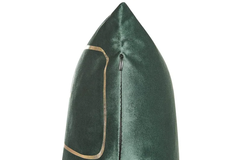 Pynteputer Philodendron sett à 2 Grønn/gull - Grønn/gull - Tekstiler - Pute & pledd - Pynteputer