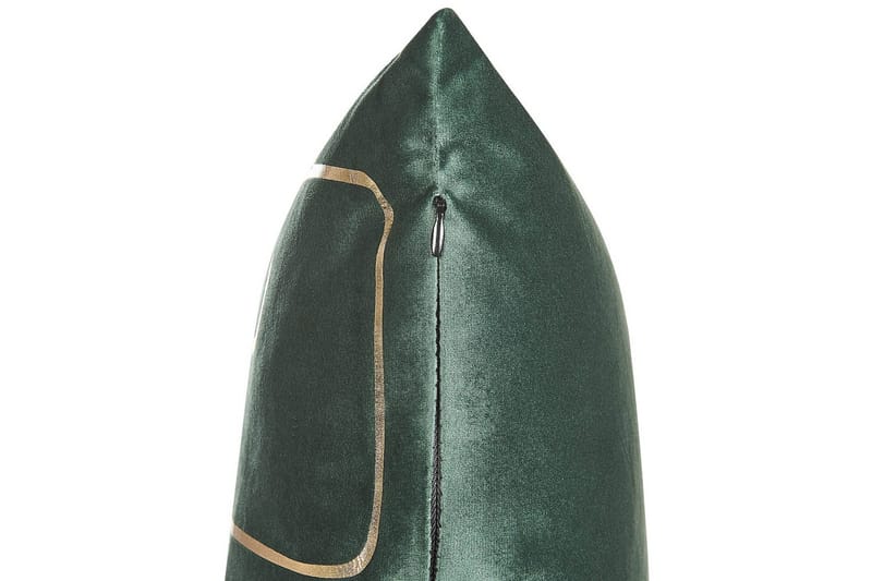 Pynteputer Philodendron sett à 2 Grønn/gull - Grønn/gull - Tekstiler - Pute & pledd - Pynteputer