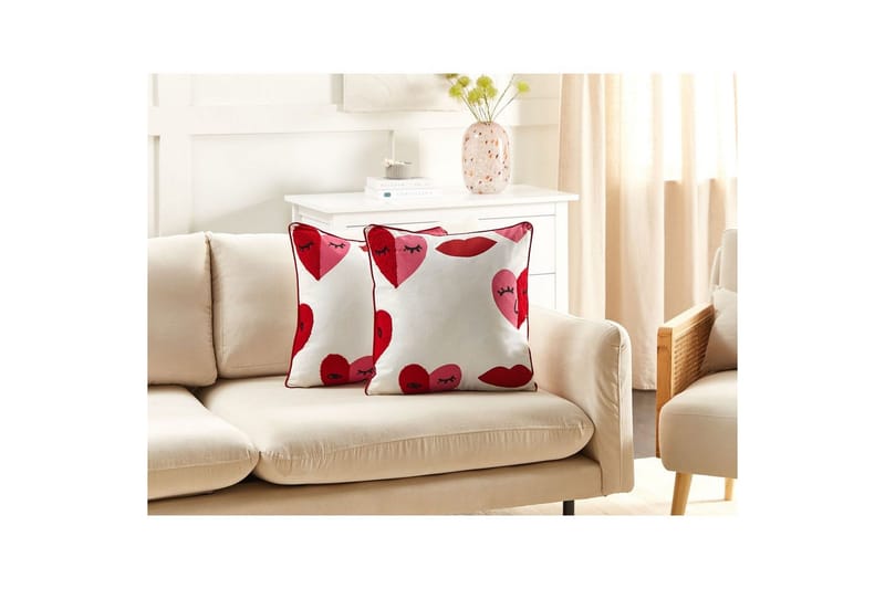 Pynteputer Periwinkle sett à 2 - Tekstiler - Pute & pledd - Hagepute