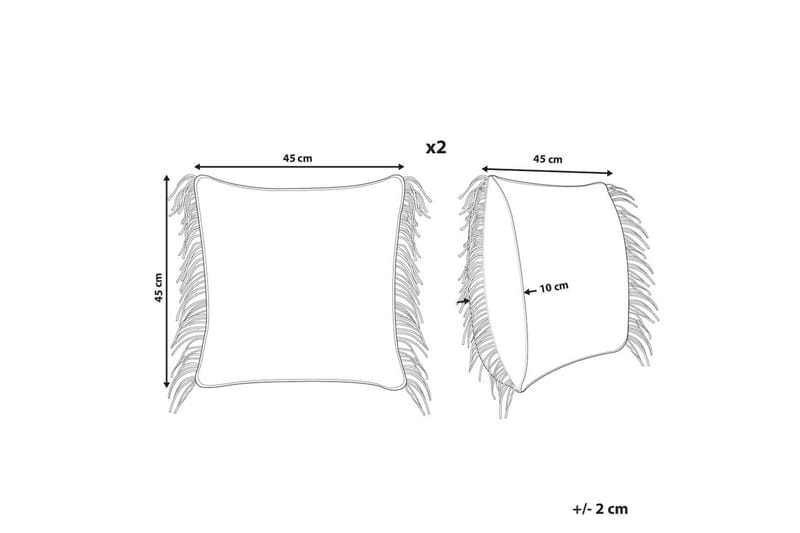 Pynteputer Pattan sett á 2 - Tekstiler - Pute & pledd - Pynteputer
