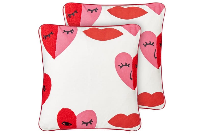 Pynteputer Periwinkle sett à 2 - Tekstiler - Pute & pledd - Hagepute