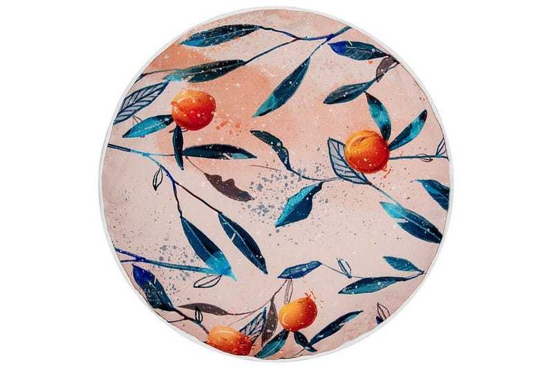 Richelu Utendørspute 40 cm Rund, Oransje