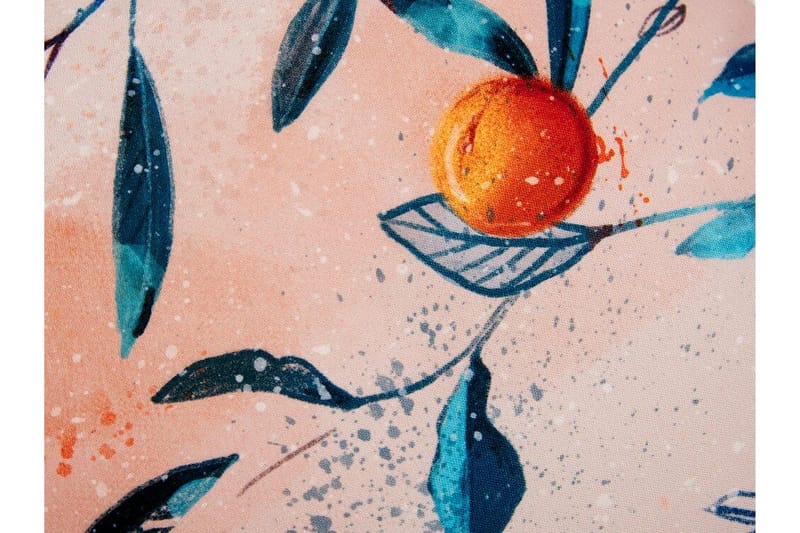 Richelu Utendørspute 40 cm Rund - Oransje - Tekstiler - Pute & pledd - Hagepute